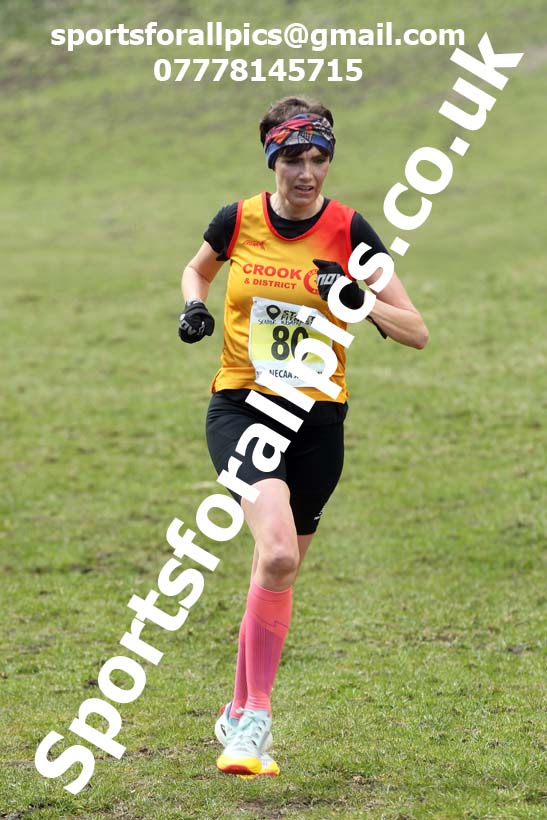 Masters men 2021 NECAA Cross Country Relays, Thornley Farm, Peterlee, Saturday, April 10th. Photo: David T. Hewitson/Sports for All Pics